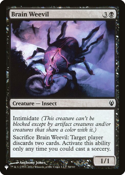 Brain Weevil (DDJ-58) [The List]