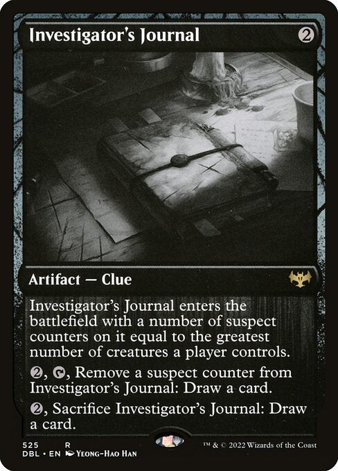 Investigator's Journal (525) [Innistrad: Double Feature]