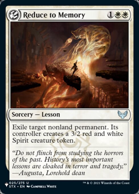Reduce to Memory (STX-25) [The List]