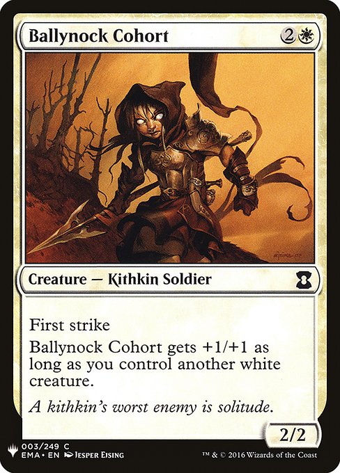 Ballynock Cohort (EMA-3) [The List]