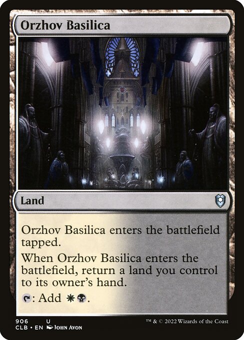 Orzhov Basilica (906) [Commander Legends: Battle for Baldur's Gate]