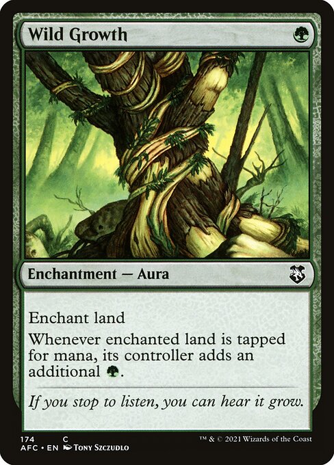 Wild Growth (174) [Forgotten Realms Commander]