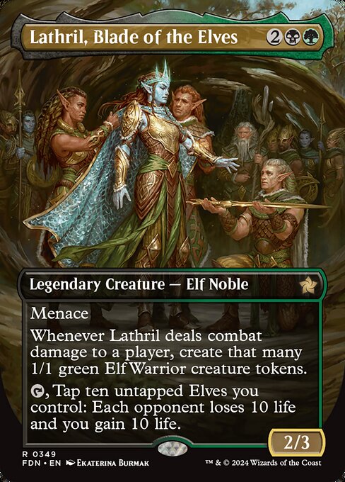 Lathril, Blade of the Elves (349) [Foundations]