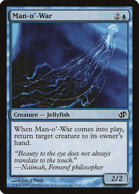 Man-o'-War (8) [Duel Decks: Jace vs. Chandra]