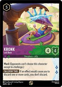 Kronk - Laid Back (20) [Disney Lorcana Promo Cards]