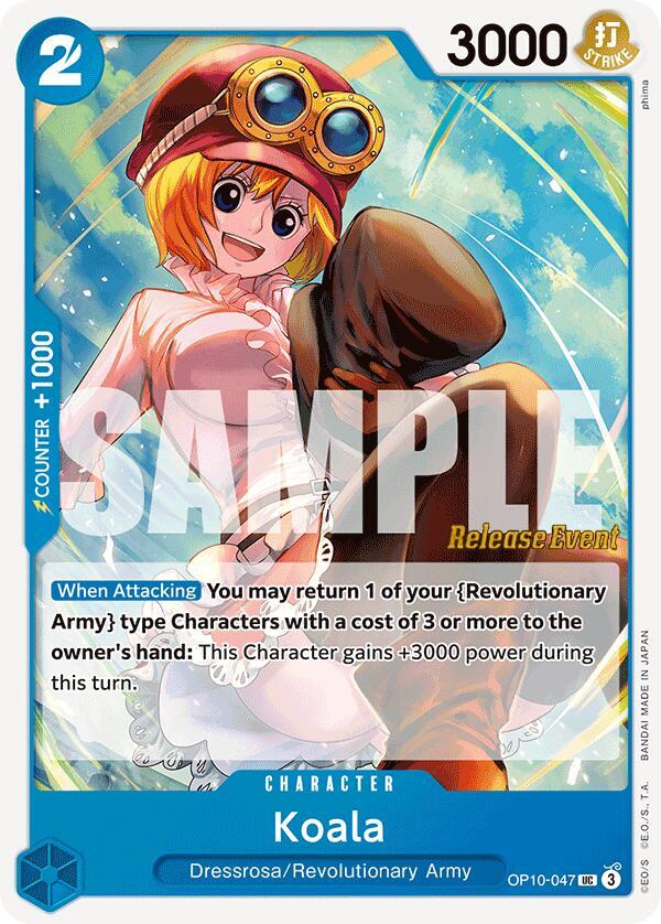 Koala (OP10-047) [Royal Blood Release Event Cards]