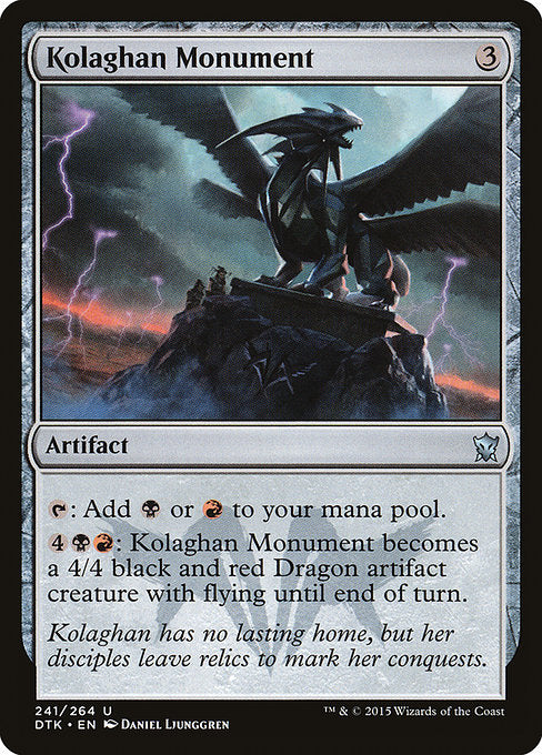 Kolaghan Monument (241) [Dragons of Tarkir]