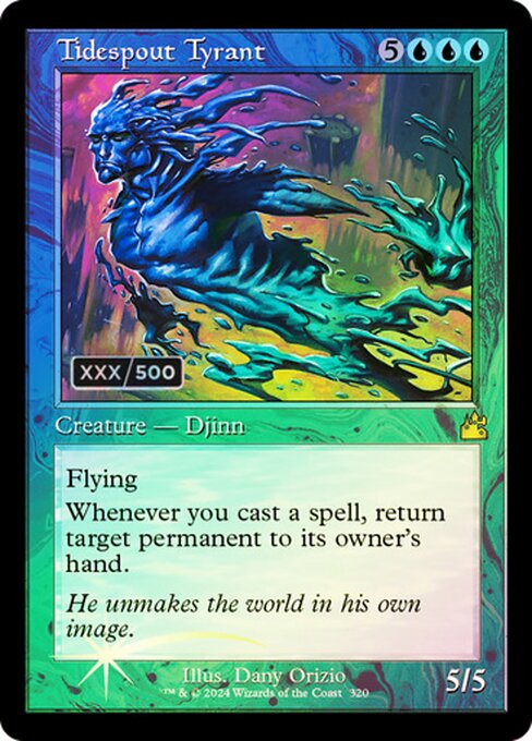 Tidespout Tyrant (320z) [Ravnica Remastered]