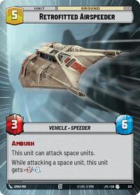 Retrofitted Airspeeder (Hyperspace) (521) [Jump to Lightspeed]