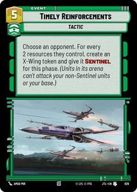 Timely Reinforcements (Foil) (628) [Jump to Lightspeed]