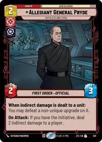 Allegiant General Pryde - Ruthless and Loyal (Foil) (631) [Jump to Lightspeed]