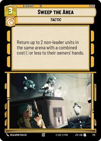 Sweep the Area (Foil) (731) [Jump to Lightspeed]