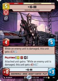 IG-88 - Murderous Phlutdroid (Hyperspace Foil) (875) [Jump to Lightspeed]