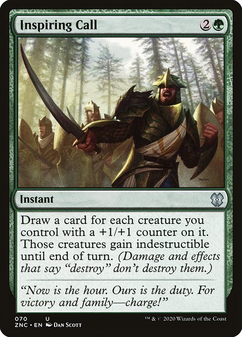 Inspiring Call (70) [Zendikar Rising Commander]