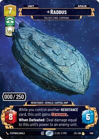 Raddus - Holdo's Final Command (Serialized) (1100) [Jump to Lightspeed]