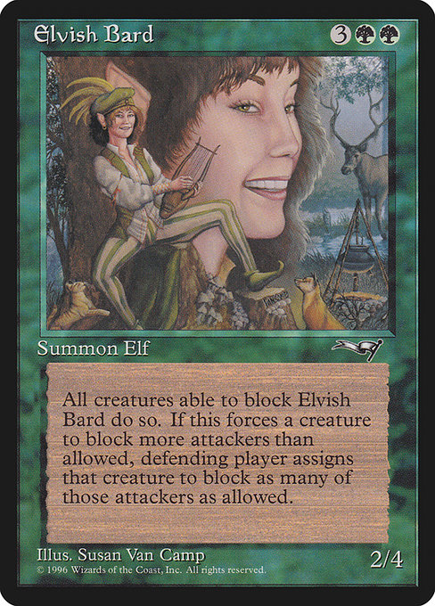 Elvish Bard (87) [Alliances]