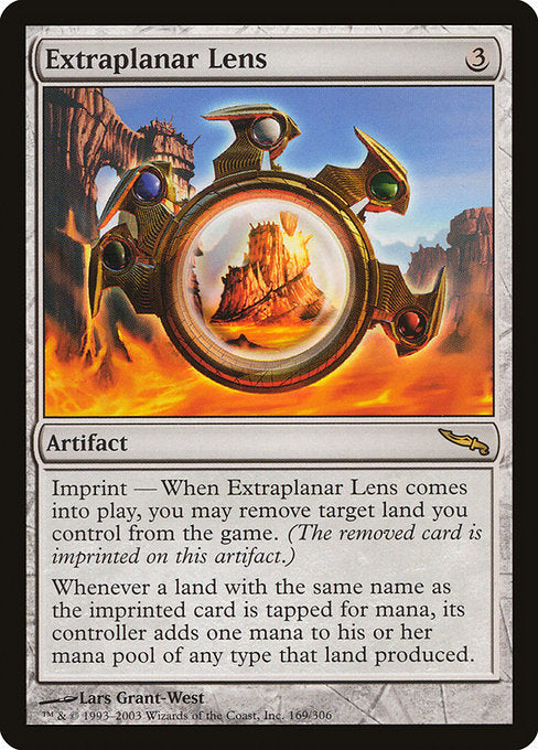 Extraplanar Lens (169) [Mirrodin]