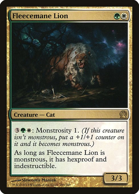 Fleecemane Lion (193) [Theros]