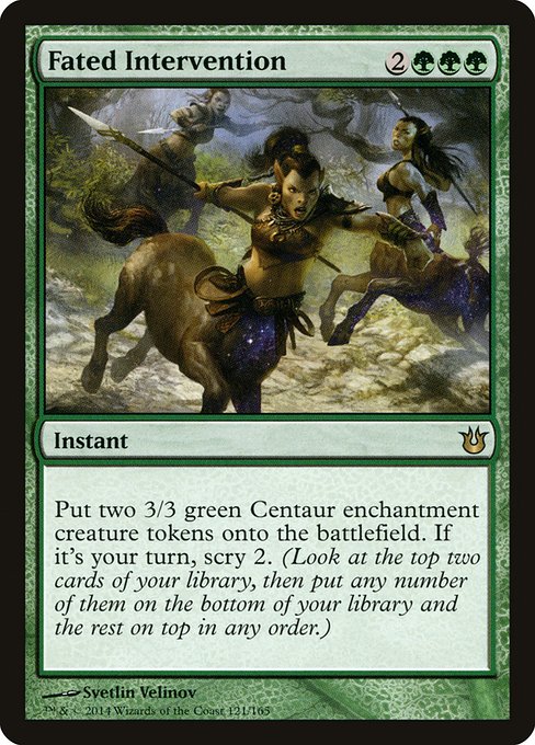 Fated Intervention (121) [Born of the Gods]