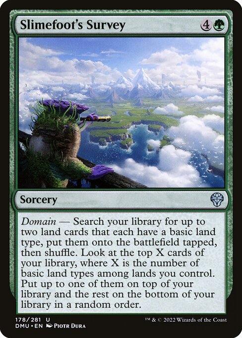 Slimefoot's Survey (178) [Dominaria United]