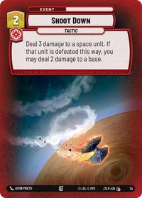 Shoot Down (Foil) (34) [Jump to Lightspeed Weekly Play Promos]