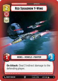Red Squadron Y-Wing (Foil) (31) [Jump to Lightspeed Weekly Play Promos]