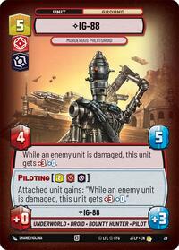 IG-88 - Murderous Phlutdroid (Foil) (29) [Jump to Lightspeed Weekly Play Promos]