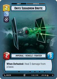 Onyx Squadron Brute (Foil) (22) [Jump to Lightspeed Weekly Play Promos]