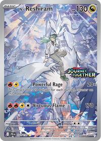 N's Reshiram - 167/159 (Journey Together Stamped) (167/159) [SV09 Journey Together]
