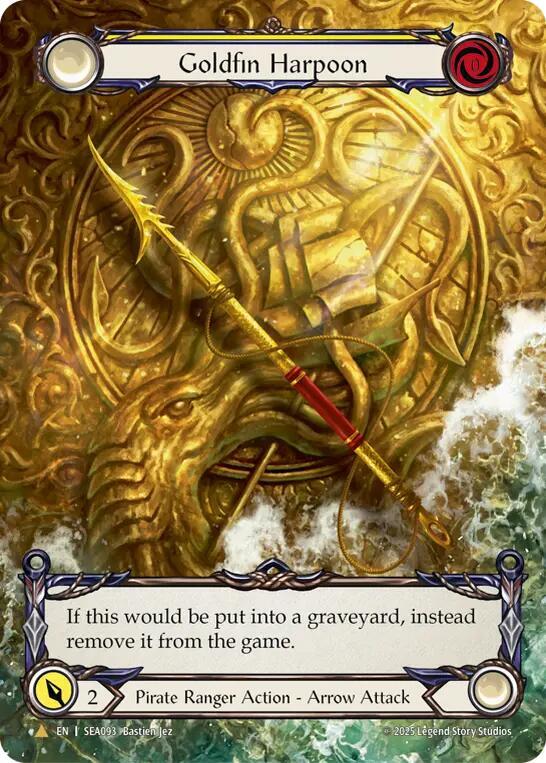 Goldfin Harpoon (Treasure) (SEA093) [High Seas]