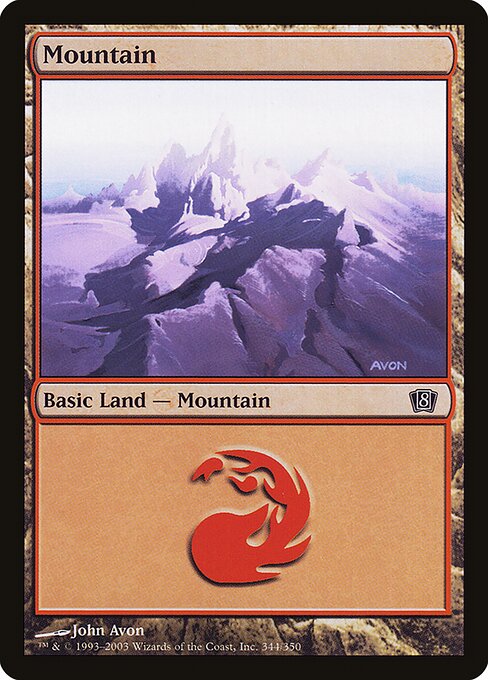Mountain (344) (344★) [Eighth Edition]