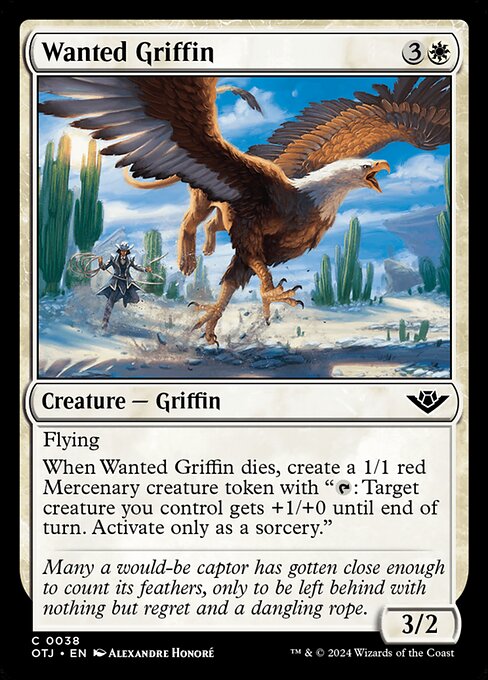 Wanted Griffin (38) [Outlaws of Thunder Junction]