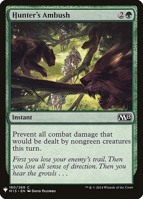 Hunter's Ambush (M15-180) [The List]