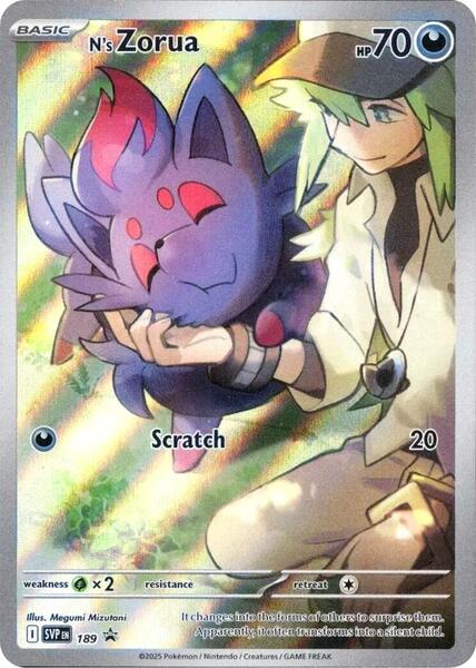 N's Zorua - 189 (189) [SV Scarlet and Violet Promo Cards]