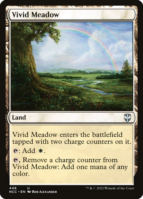 Vivid Meadow (446) [New Capenna Commander]