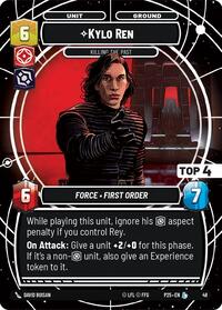 Kylo Ren - Killing the Past (Top 4) (48) [Organized Play Promos]