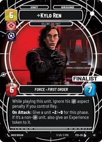Kylo Ren - Killing the Past (Finalist) (49) [Organized Play Promos]