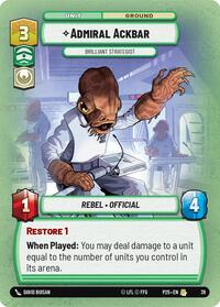 Admiral Ackbar - Brilliant Strategist (39) [Organized Play Promos]
