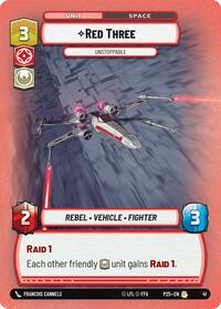 Red Three - Unstoppable (41) [Organized Play Promos]