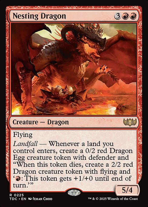 Nesting Dragon (225) [Tarkir: Dragonstorm Commander]