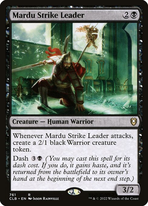 Mardu Strike Leader (761) [Commander Legends: Battle for Baldur's Gate]