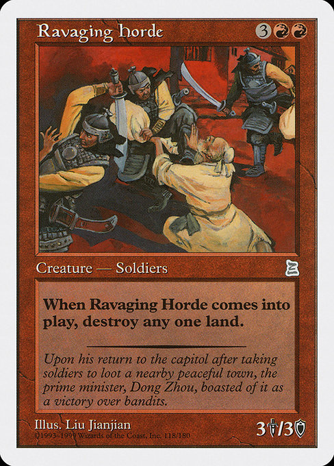Ravaging Horde (118) [Portal Three Kingdoms]