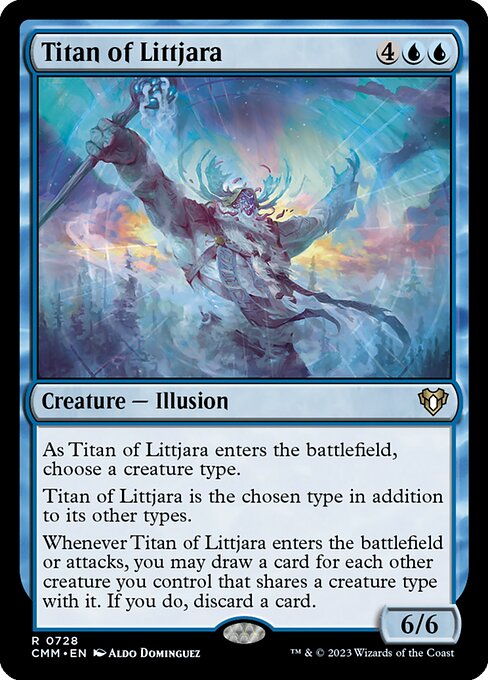Titan of Littjara (728) [Commander Masters]