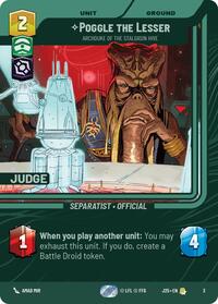 Poggle the Lesser - Archduke of the Stalgasin Hive (3) [Judge Promos]