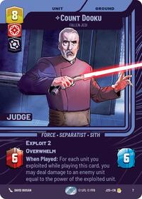 Count Dooku - Fallen Jedi (7) [Judge Promos]