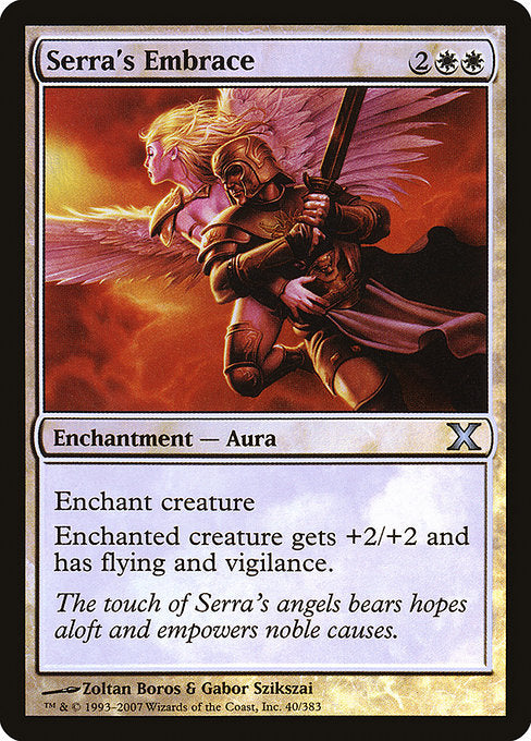 Serra's Embrace (40★) [Tenth Edition]