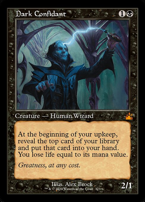 Dark Confidant (323) [Ravnica Remastered]