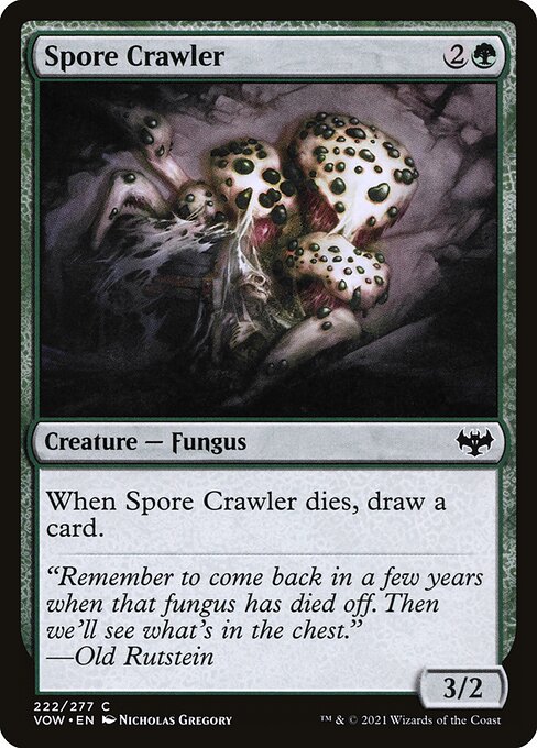 Spore Crawler (222) [Innistrad: Crimson Vow]