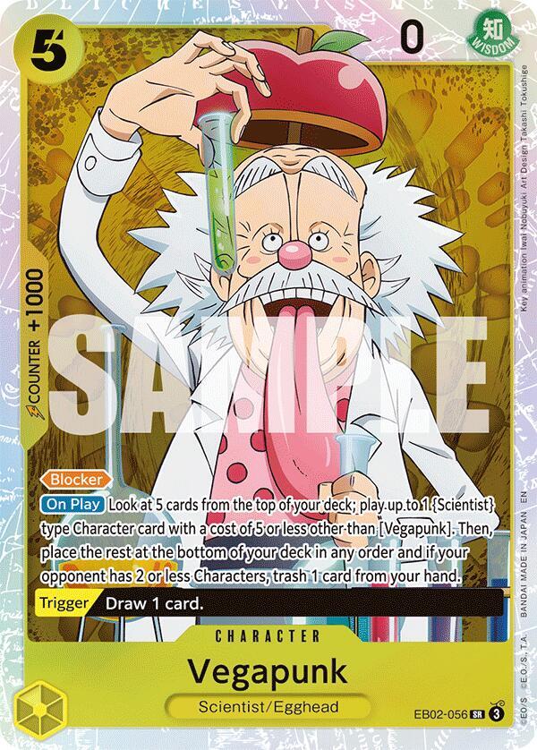 Vegapunk (EB02-056) [Extra Booster: Anime 25th Collection]