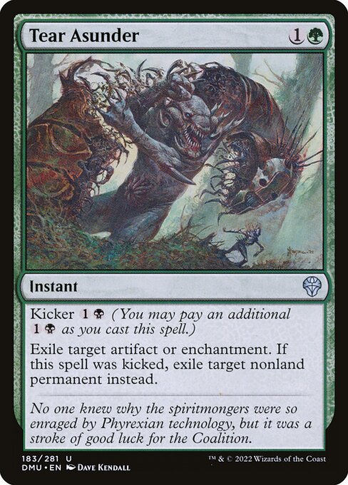Tear Asunder (183) [Dominaria United]